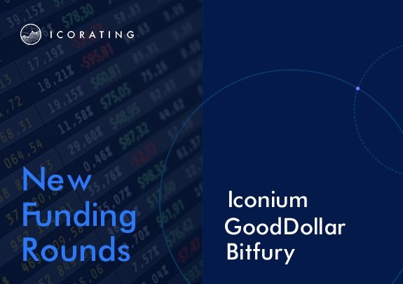 New Funding Rounds: Iconium, GoodDollar and BitFury
