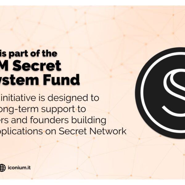 BREAKING NEWS:                                                              Iconium Joins The $225 Million Secret Ecosystem Fund